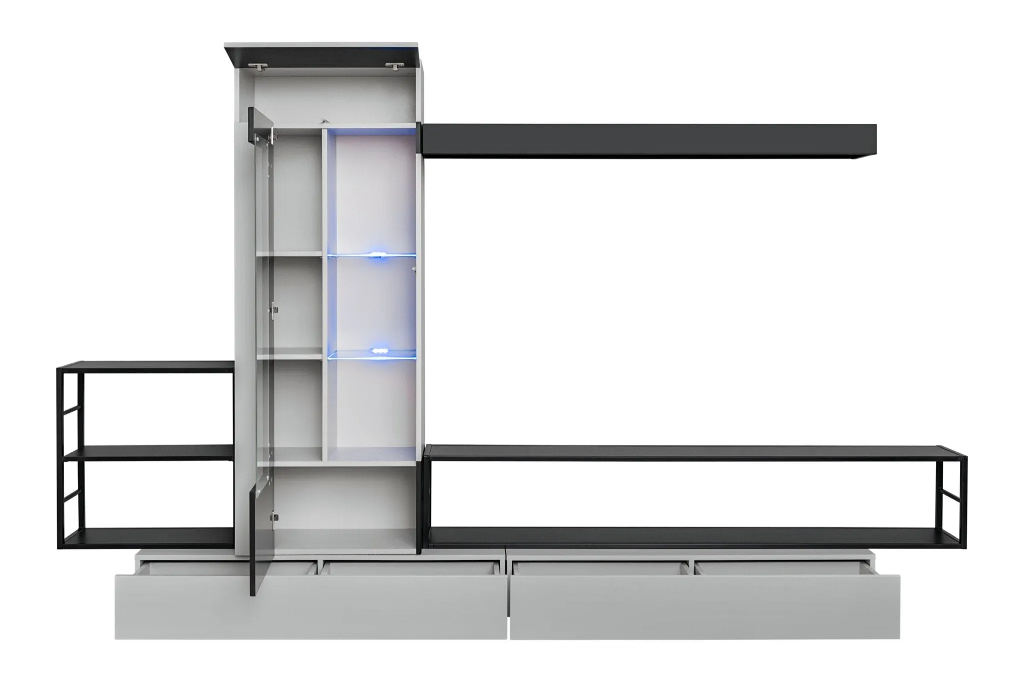 Rebel Entertainment Unit For TVs Up To 75"