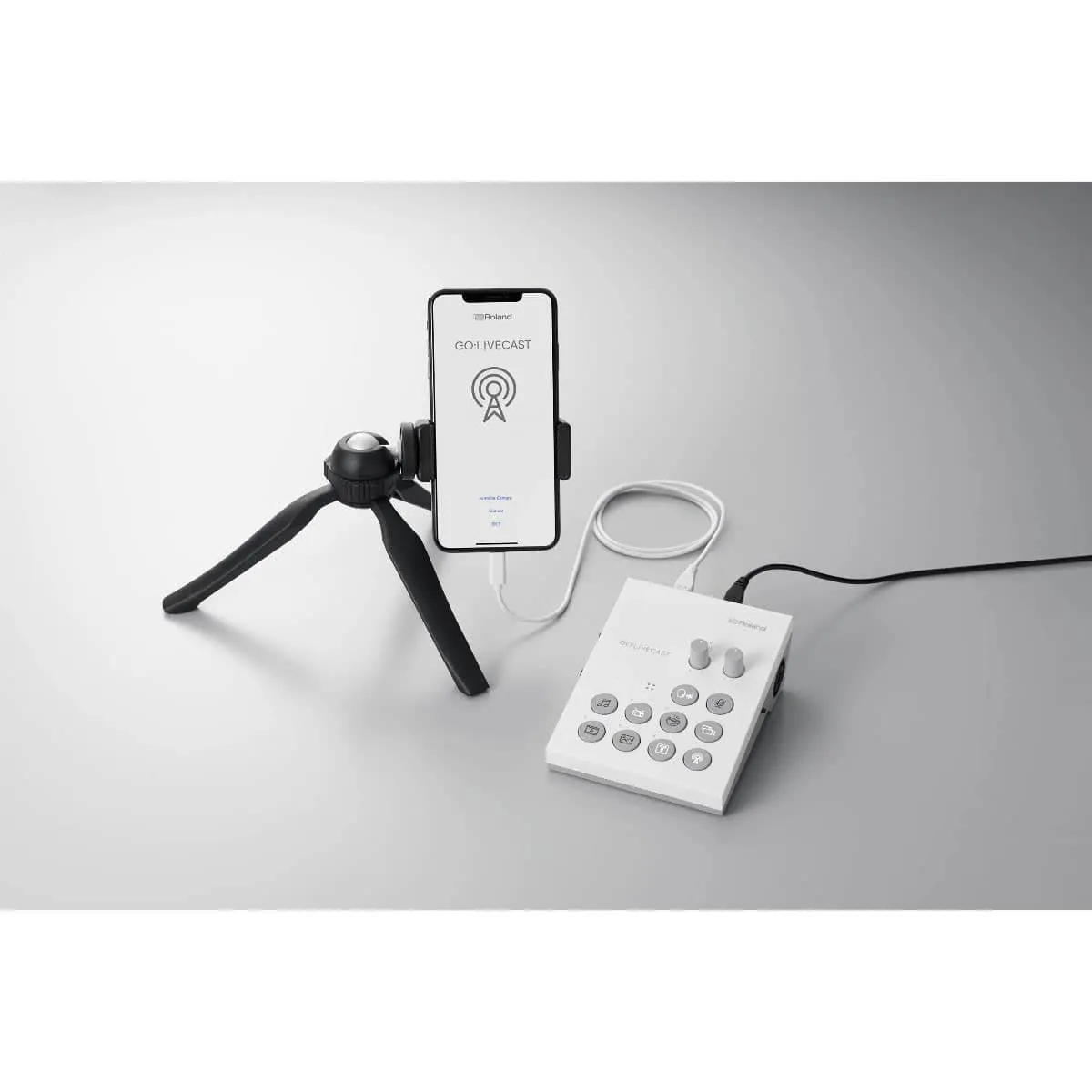 Roland GO:LIVECAST Live Streaming Audio and Video Studio for Smartphones and Tablets