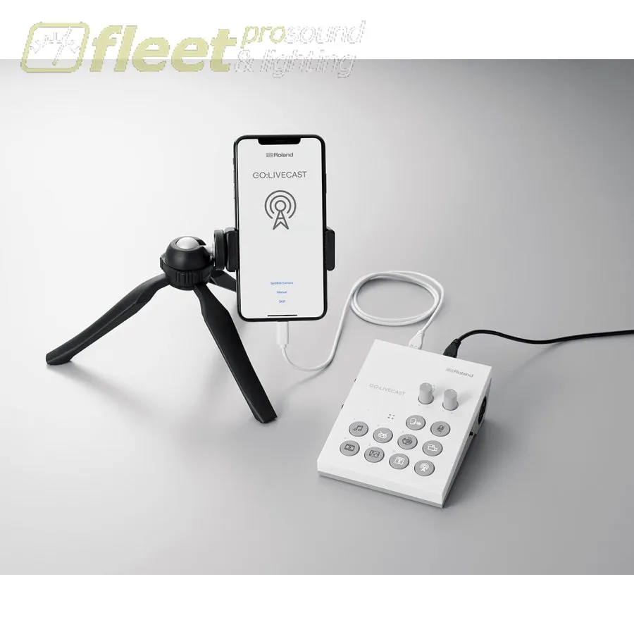 Roland GOLIVECAST Living Streaming Studio for Smartphones