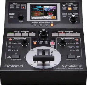 Roland V-4EX Four Channel Digital Video Mixer with Effects
