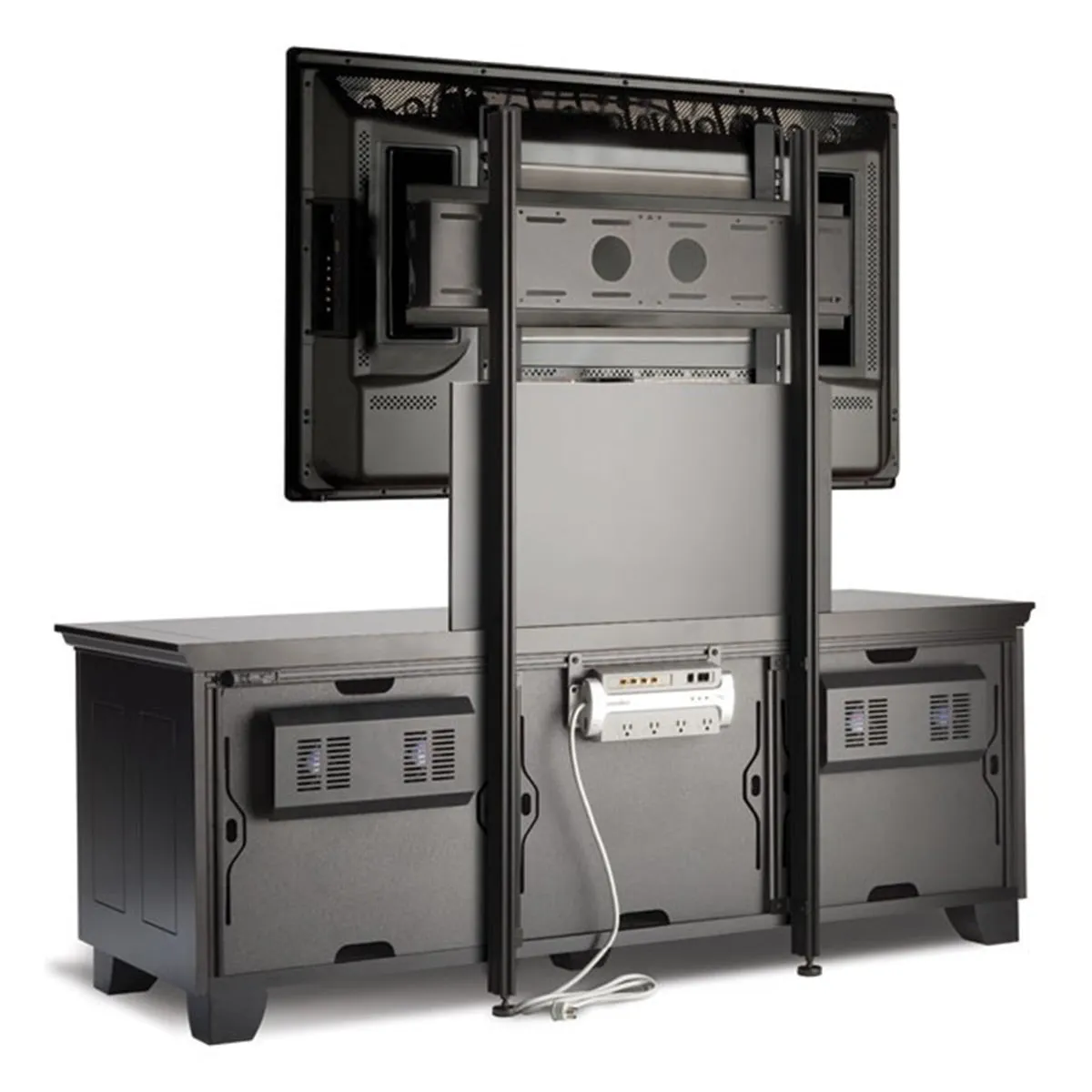 Salamander Chameleon PM2 Tilting TV Mount for Triple Salamander Cabinets (Black)