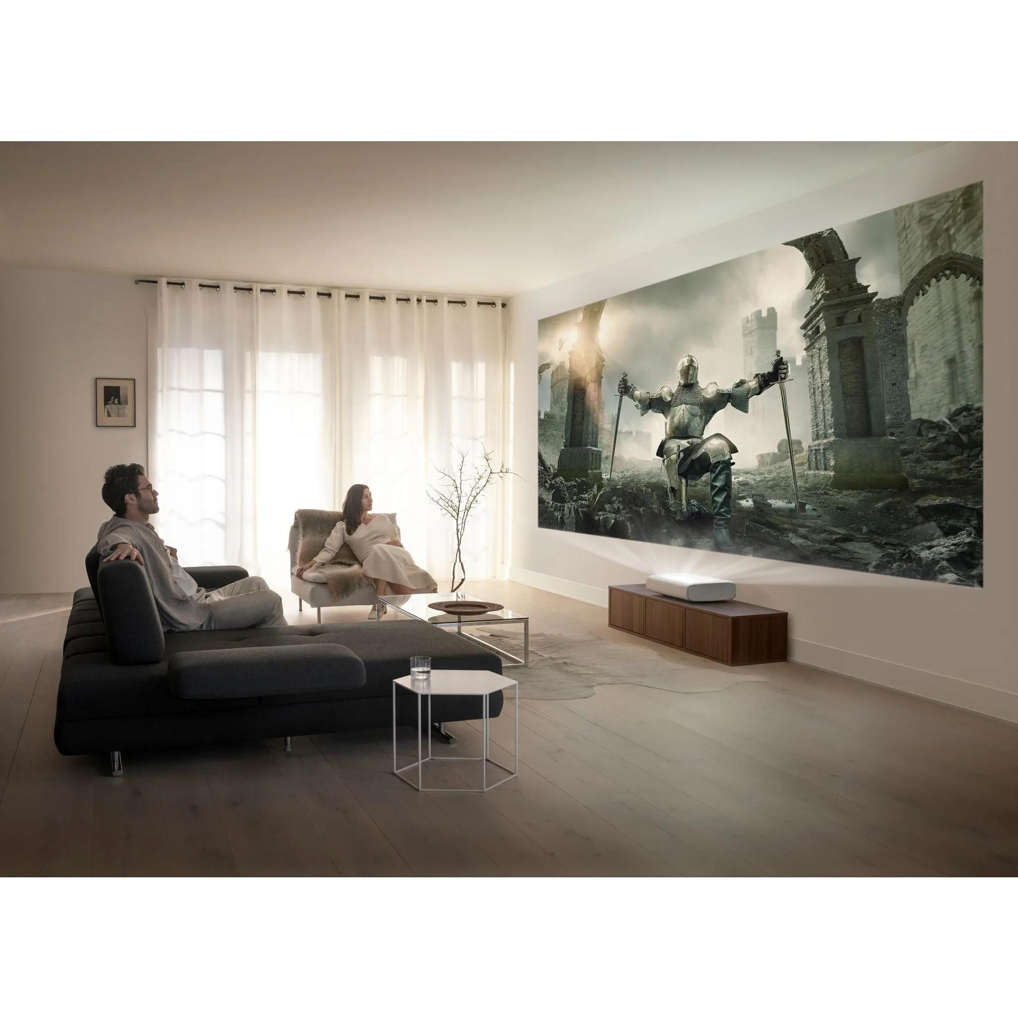 Samsung 120" Laser Projector (SP-LSP7TFAXZC) - White