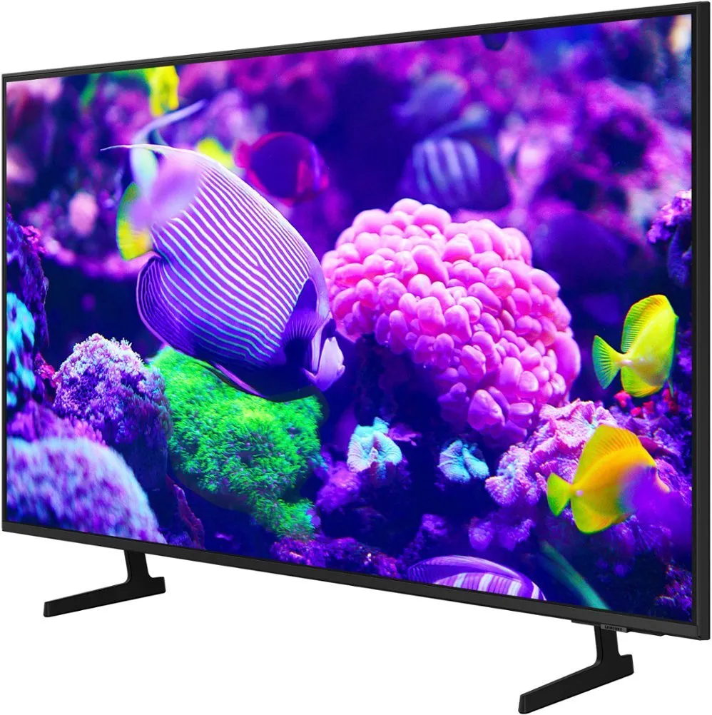 SAMSUNG 85" Class Crystal UHD 4K DU7200 Series HDR Smart TV w/Object Tracking Sound Lite, PurColor, Motion Xcelerator, Mega Contrast, Q-Symphony (UN85DU7200)