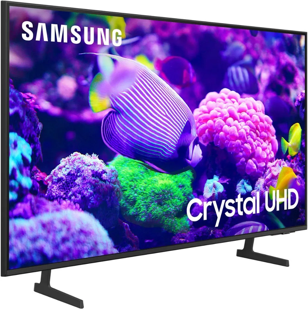 SAMSUNG 85" Class Crystal UHD 4K DU7200 Series HDR Smart TV w/Object Tracking Sound Lite, PurColor, Motion Xcelerator, Mega Contrast, Q-Symphony (UN85DU7200)