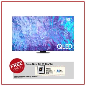 Samsung 98 Inch QA98Q80CAKXXM QLED Q80C 4K Tizen OS Smart TV