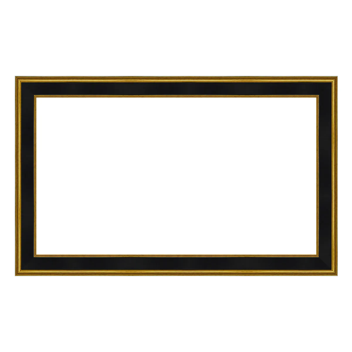 Samsung The Frame 65" QLED HDR Smart TV (2024) with Deco TV 65" Customizable Frame (Antique Gold & Black)