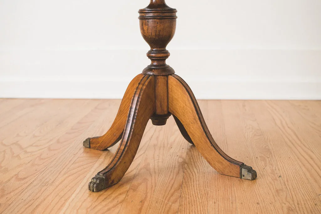 Scalloped Side Table
