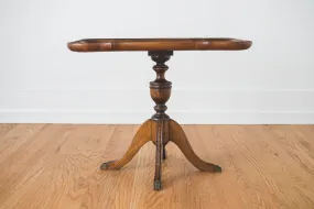 Scalloped Side Table