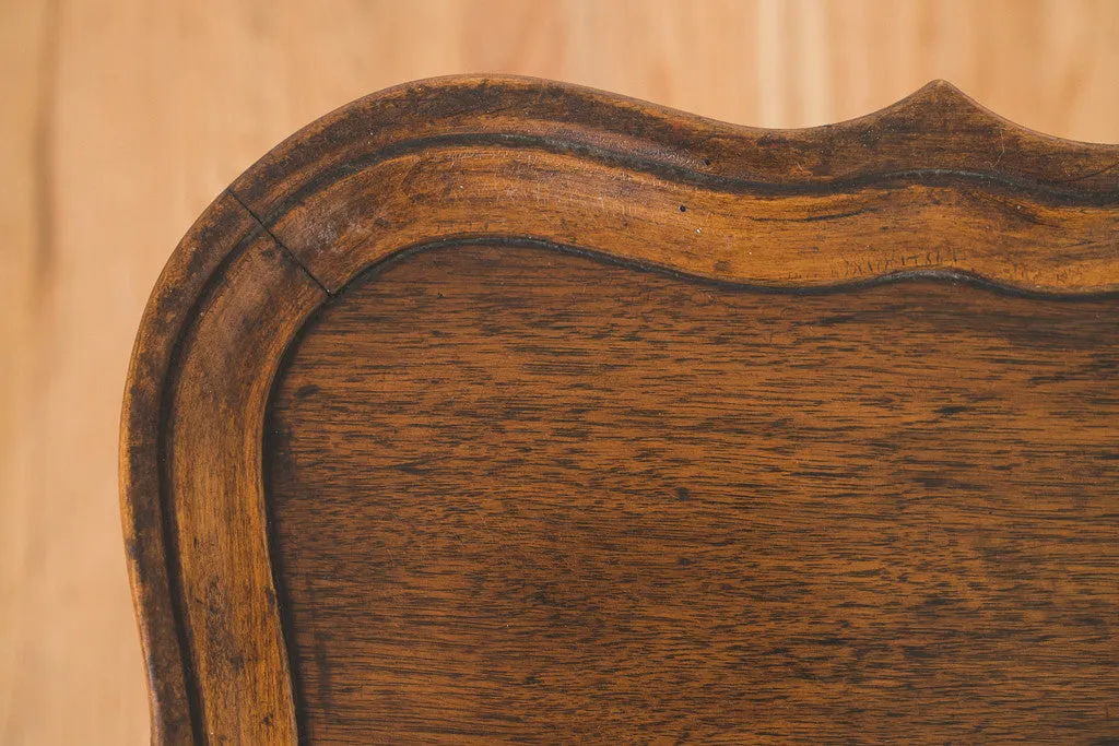 Scalloped Side Table