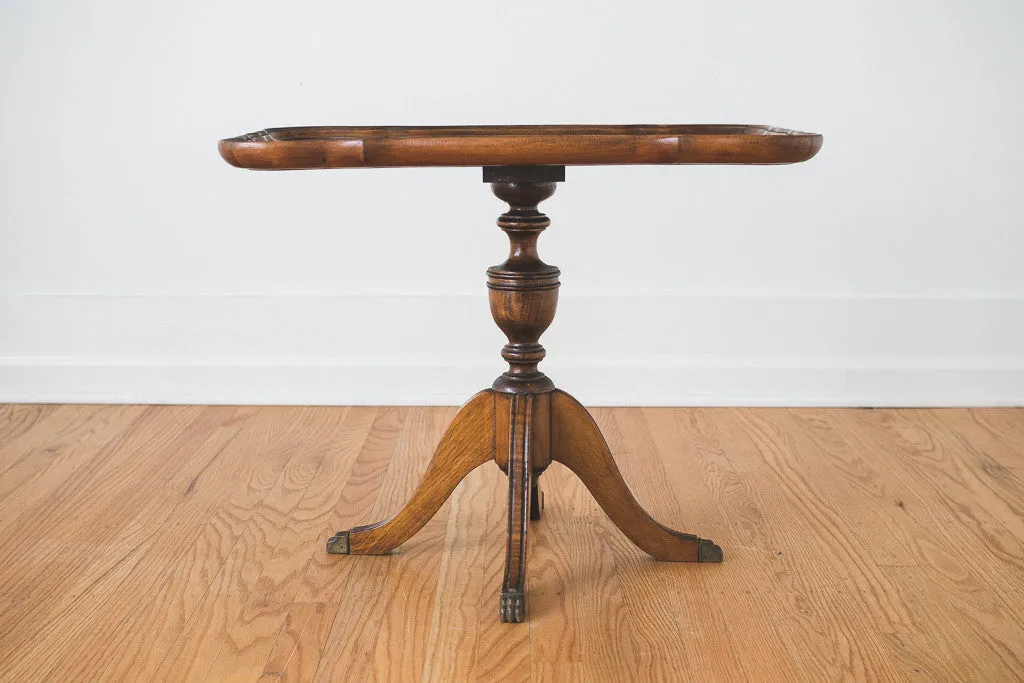 Scalloped Side Table