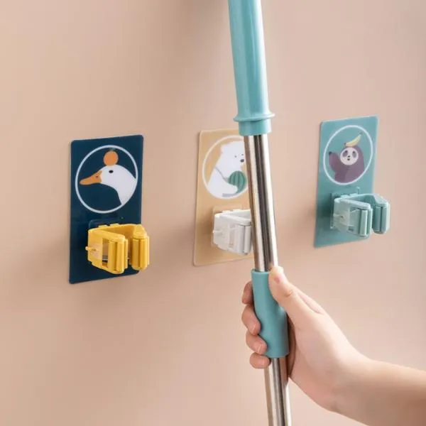 Self Adhesive Magic Mop and Broom Holder
