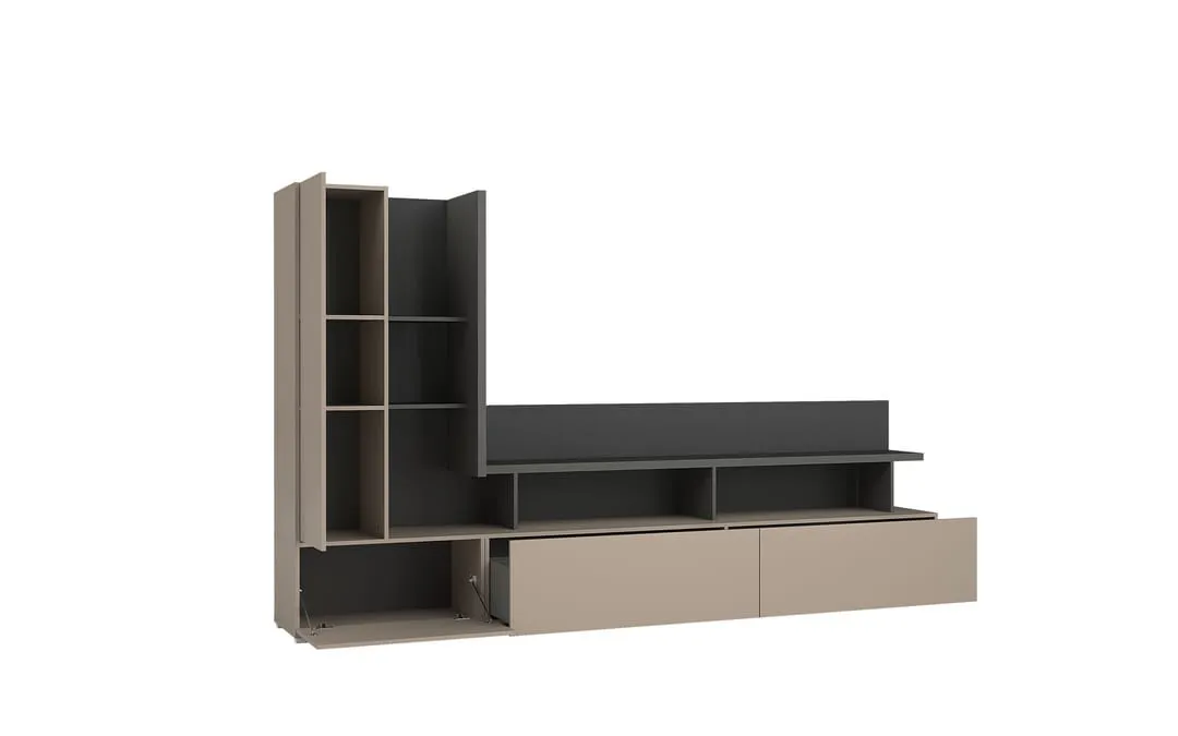 Serio Entertainment Unit For TVs Up To 75"