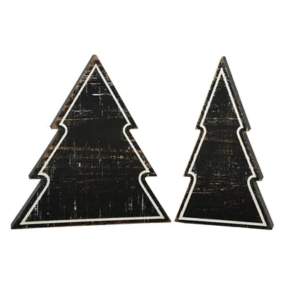 Set/2 Black Tree Stands