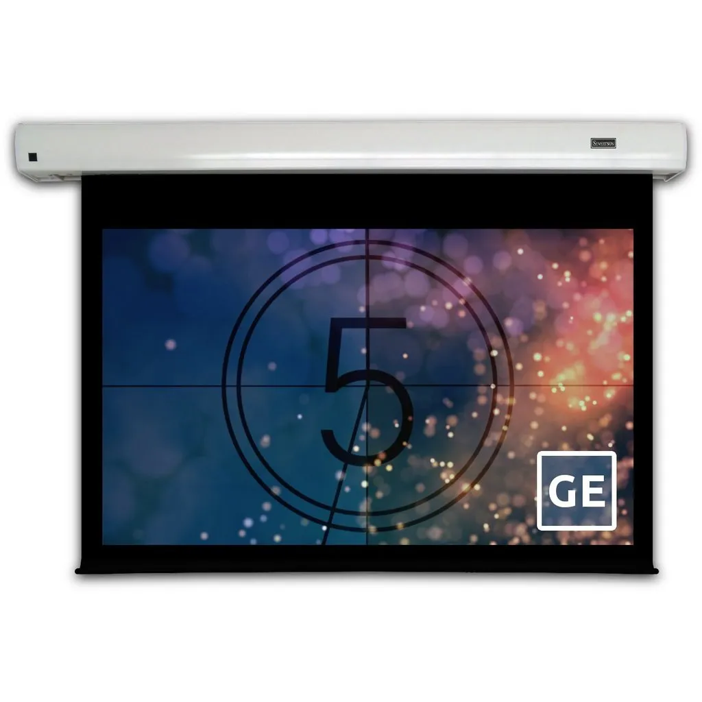 Severtson Screens Cinema Series 200" (174.3" x 98.1") HDTV [16:9] Matte White GE169200MW