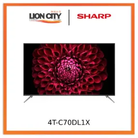 Sharp 4T-C70DL1X 70 Inch 4K UHD TV