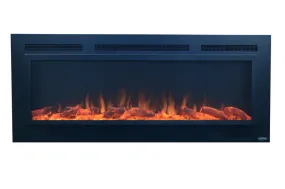 Sideline Steel 80013 Refurbished 50 Inch Recessed Electric Fireplace