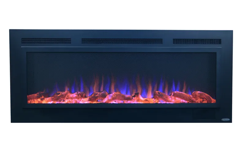 Sideline Steel 80013 Refurbished 50 Inch Recessed Electric Fireplace