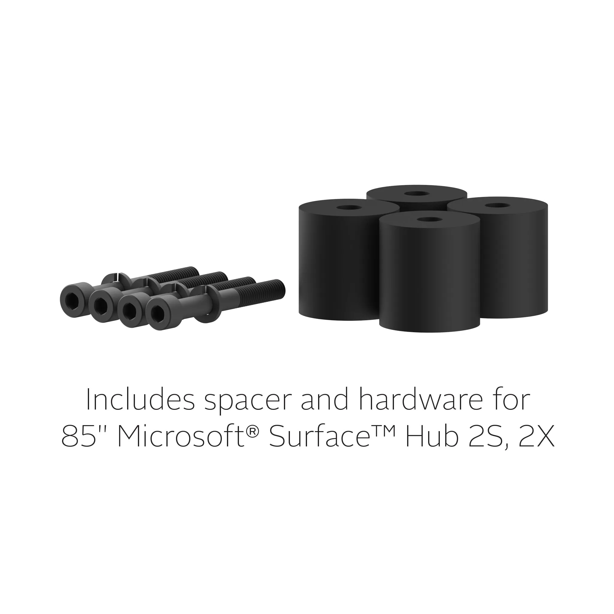 SmartMount® Flat Wall Mount for the 85" Microsoft<sup>®</sup> Surface™ Hub 2S & 3