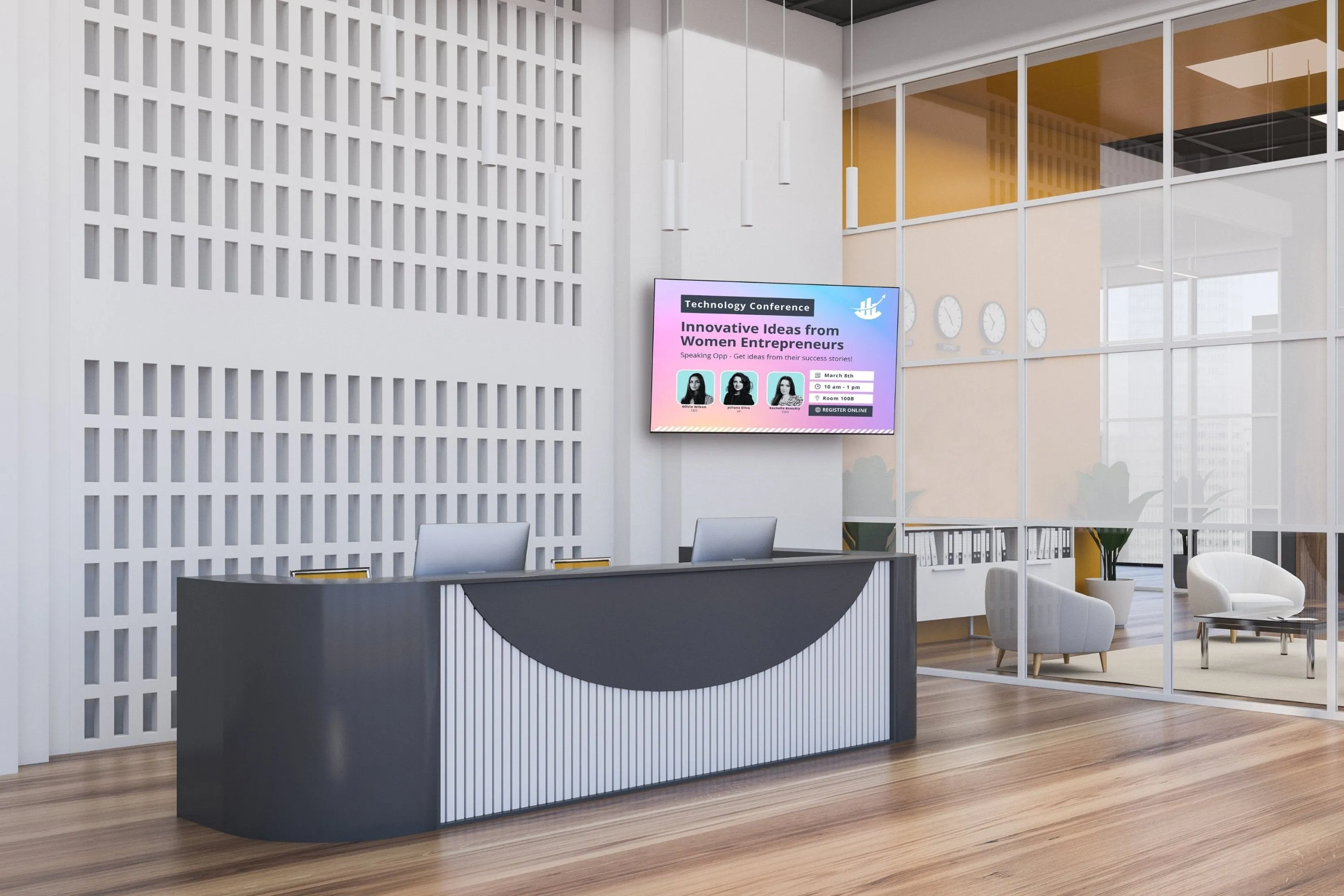 SmartMount<sup>®</sup> Articulating Wall Mount for 43" to 65"  Displays