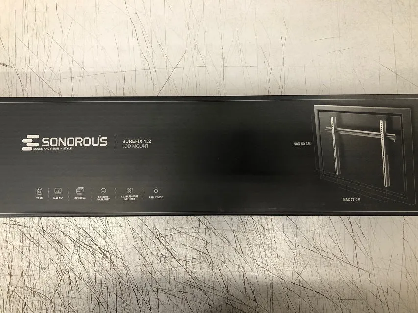 Sonorous SUREFIX 152 Flat Panel LCD Wall Mount