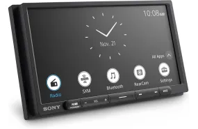 Sony XAV-AX4000 Car Stereo Receiver with Splash Cover & Easy Plug-and-Play Wiring Kit
