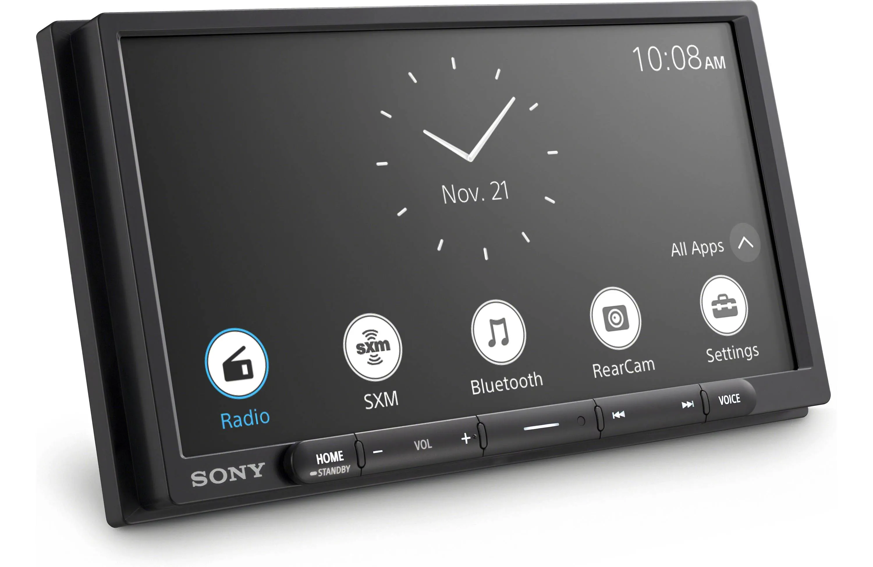 Sony XAV-AX4000 Car Stereo Receiver with Splash Cover & Easy Plug-and-Play Wiring Kit