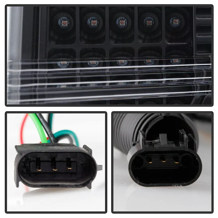 Spyder Projector Headlights Ford F150 (2009-2014) Halogen Model Light Bar - without / with Sequential Turn Signal