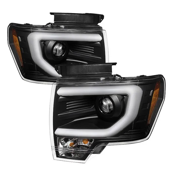 Spyder Projector Headlights Ford F150 (2013-2014) w/ Light Bar DRL - Apex / Signature Series