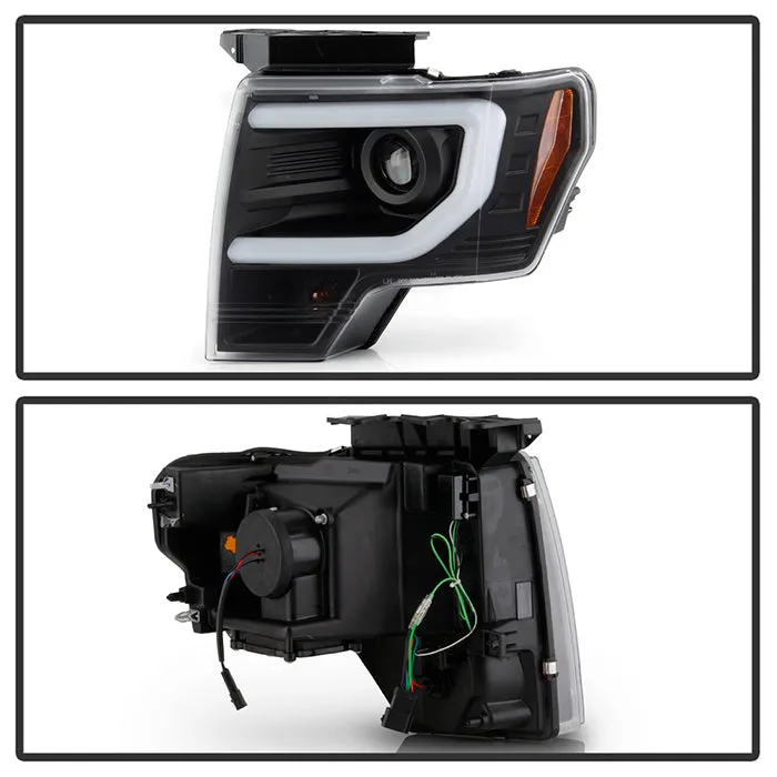 Spyder Projector Headlights Ford F150 (2013-2014) w/ Light Bar DRL - Apex / Signature Series