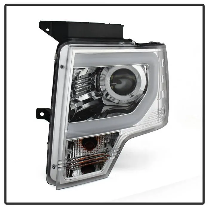 Spyder Projector Headlights Ford F150 (2013-2014) w/ Light Bar DRL - Apex / Signature Series