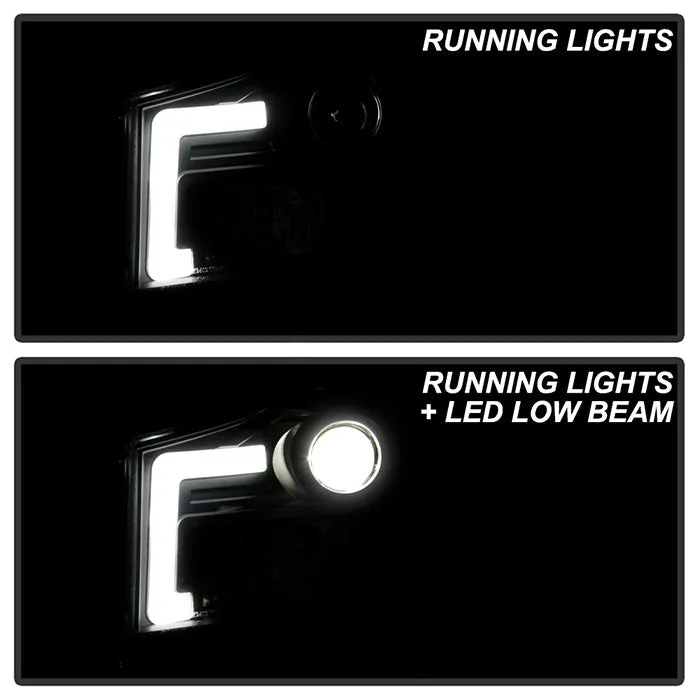 Spyder Projector Headlights Nissan Armada (04-07) [Platinum Series] Black Housing