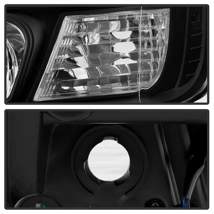 Spyder Projector Headlights Nissan Armada (04-07) [Platinum Series] Black Housing