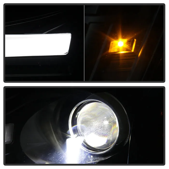 Spyder Projector Headlights Nissan Armada (04-07) [Platinum Series] Black Housing