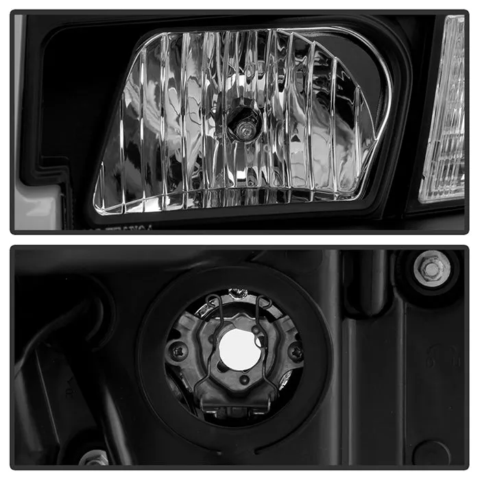 Spyder Projector Headlights Nissan Titan (04-15) [Platinum Series] Black Housing