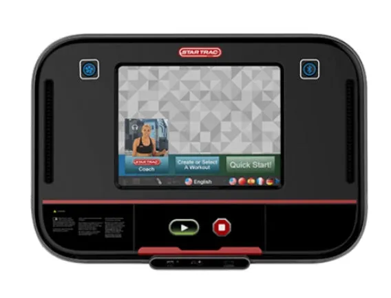 STAR TRAC 8 SERIES UPRIGHT BIKE W/15" TOUCHSCREEN ATSC EMBEDDED