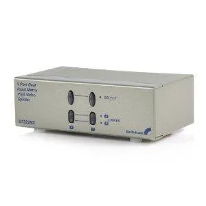 Startech Share Two Distinct Vga Input Source Signals Between Two Displays Or Projectors -