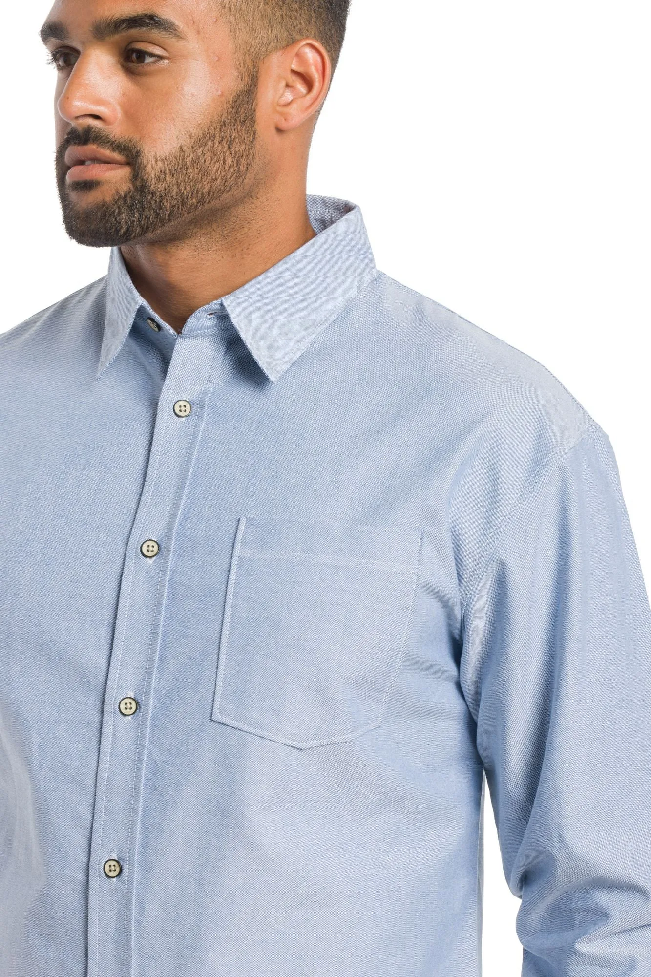 Steward | Men's Long Sleeve Oxford Woven Shirt