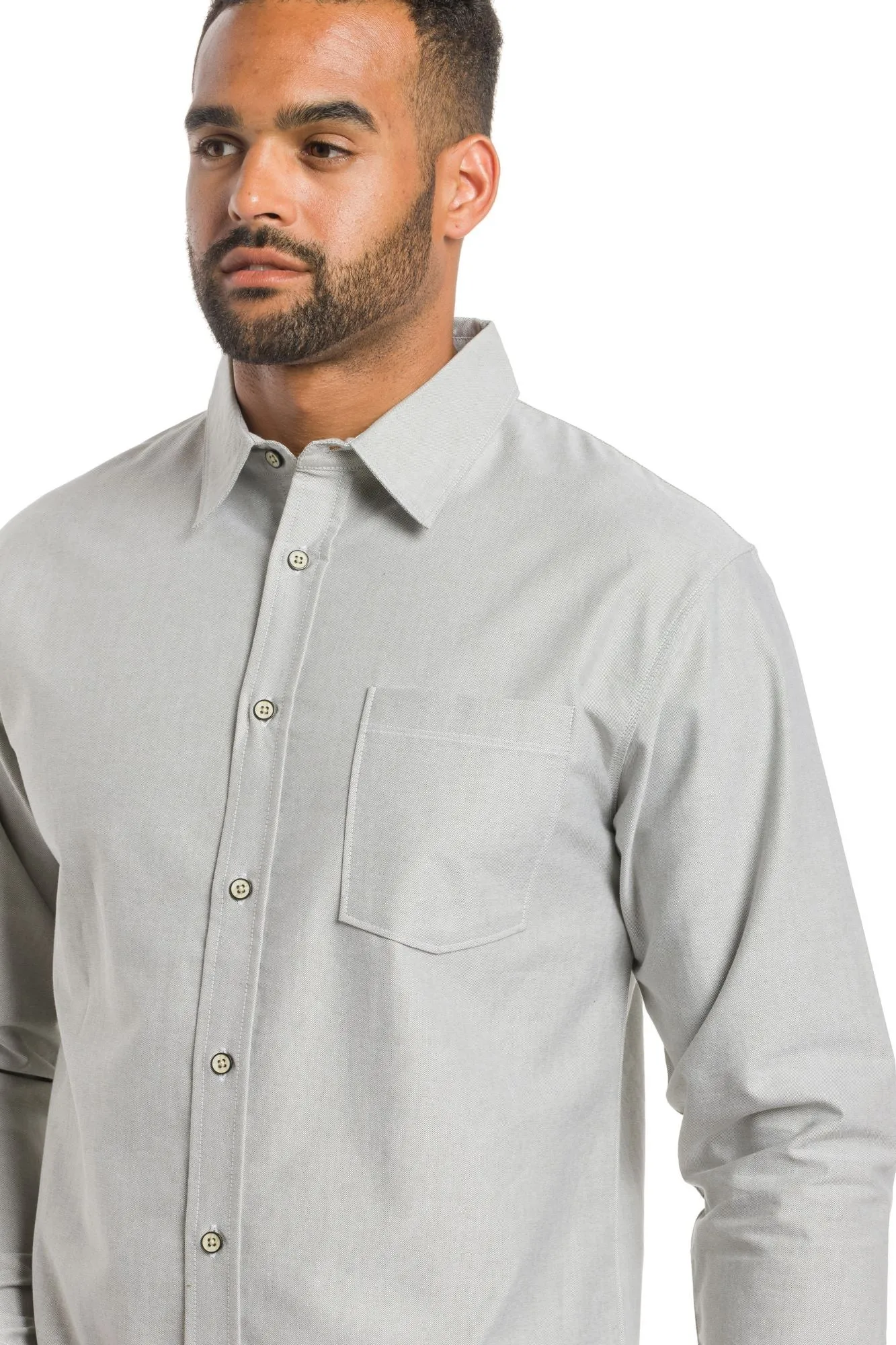 Steward | Men's Long Sleeve Oxford Woven Shirt