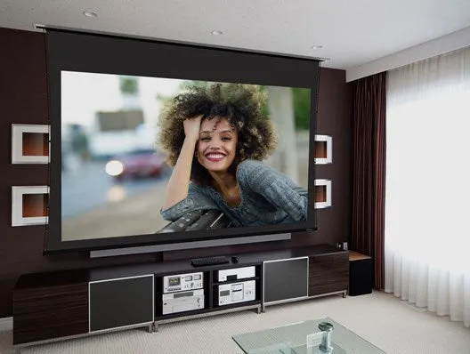 Stewart Filmscreen Cima AC Electric Screen 133" (52"x122.25") Cinemascope [2.35:1] CIAC133SNEVETRW