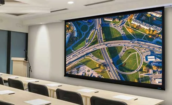 Stewart Filmscreen Cima AC Electric Screen 133" (52"x122.25") Cinemascope [2.35:1] CIAC133SNEVETRW