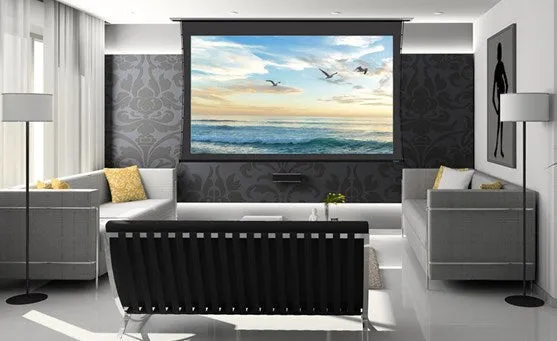 Stewart Filmscreen Cima AC Electric Screen 133" (52"x122.25") Cinemascope [2.35:1] CIAC133SNEVETRW