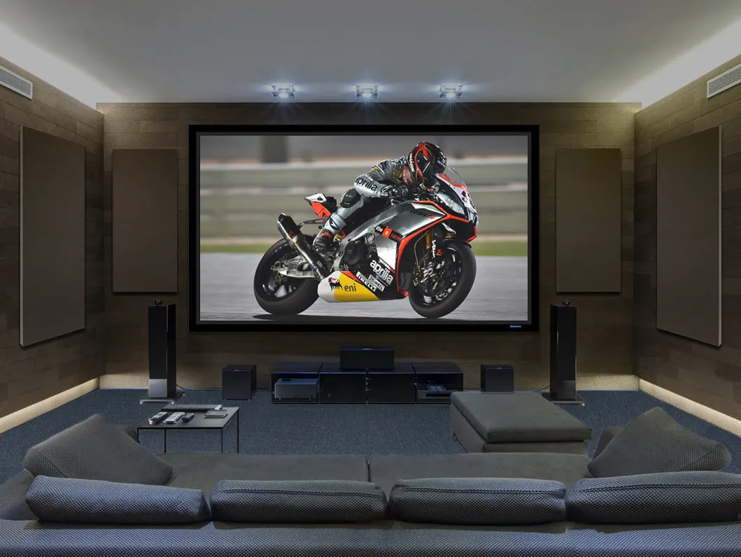 Stewart Filmscreen WallScreen 2.5 Fixed Frame 168" (64.625"x155") CinemaScope [2.40:1] WS25168CFHG5EZMX