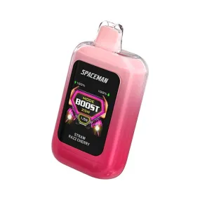 Straw Razz Cherry - Smok Spaceman Nebula 25K Plus