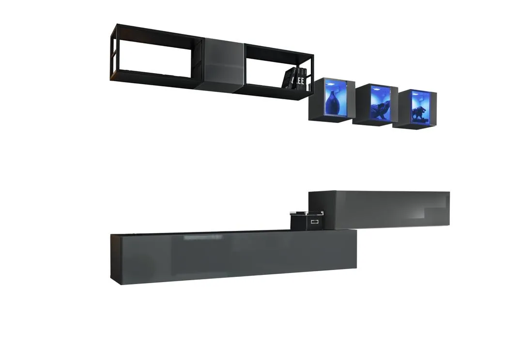Switch Metal III Entertainment Unit For TVs Up To 60"