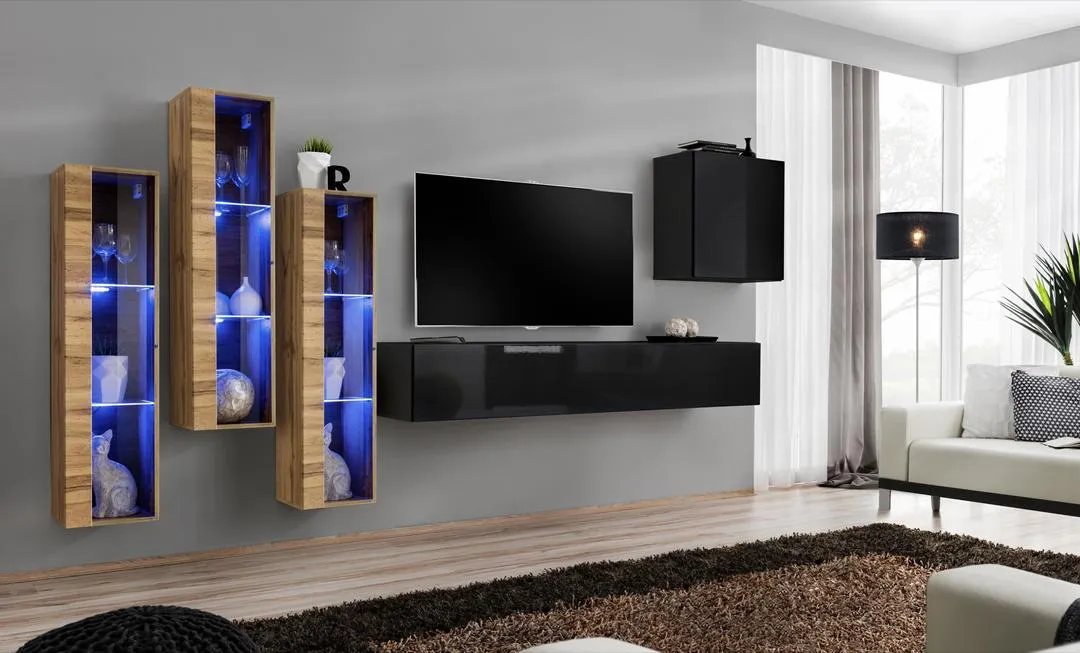 Switch XIII Entertainment Unit For TVs Up To 75"