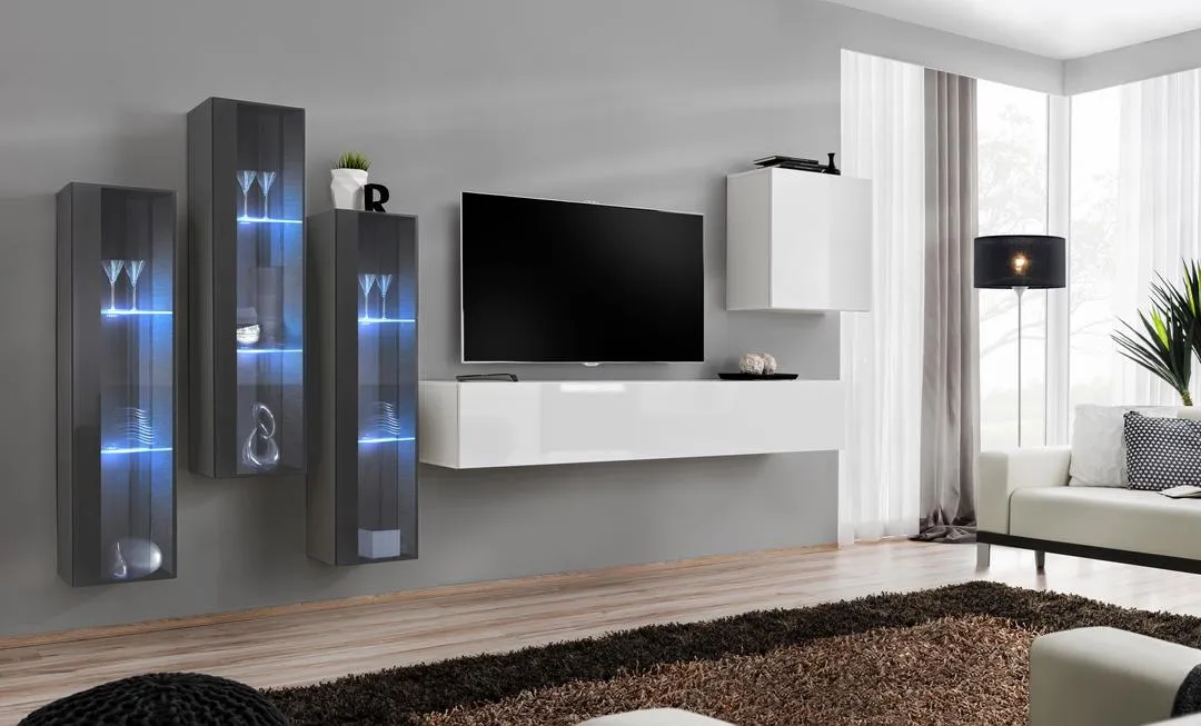Switch XIII Entertainment Unit For TVs Up To 75"