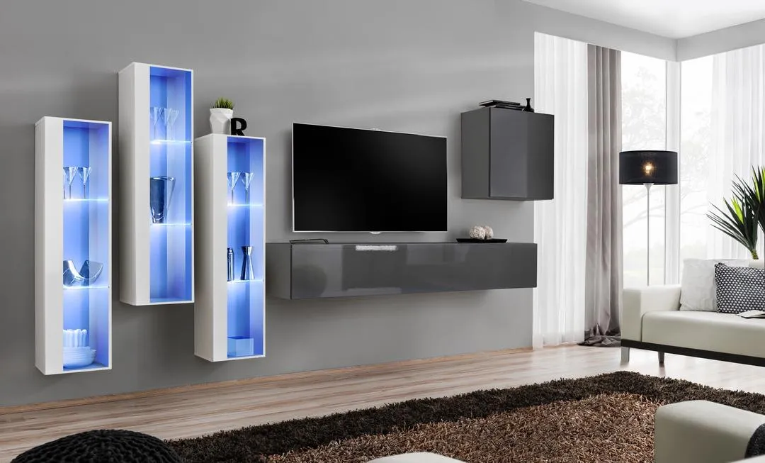 Switch XIII Entertainment Unit For TVs Up To 75"