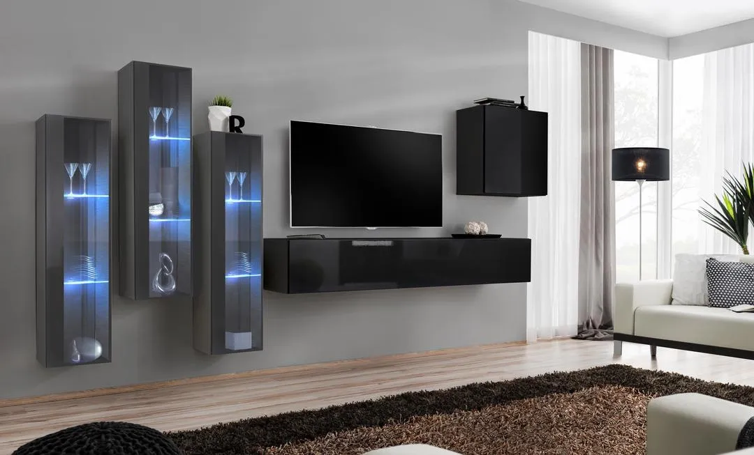 Switch XIII Entertainment Unit For TVs Up To 75"
