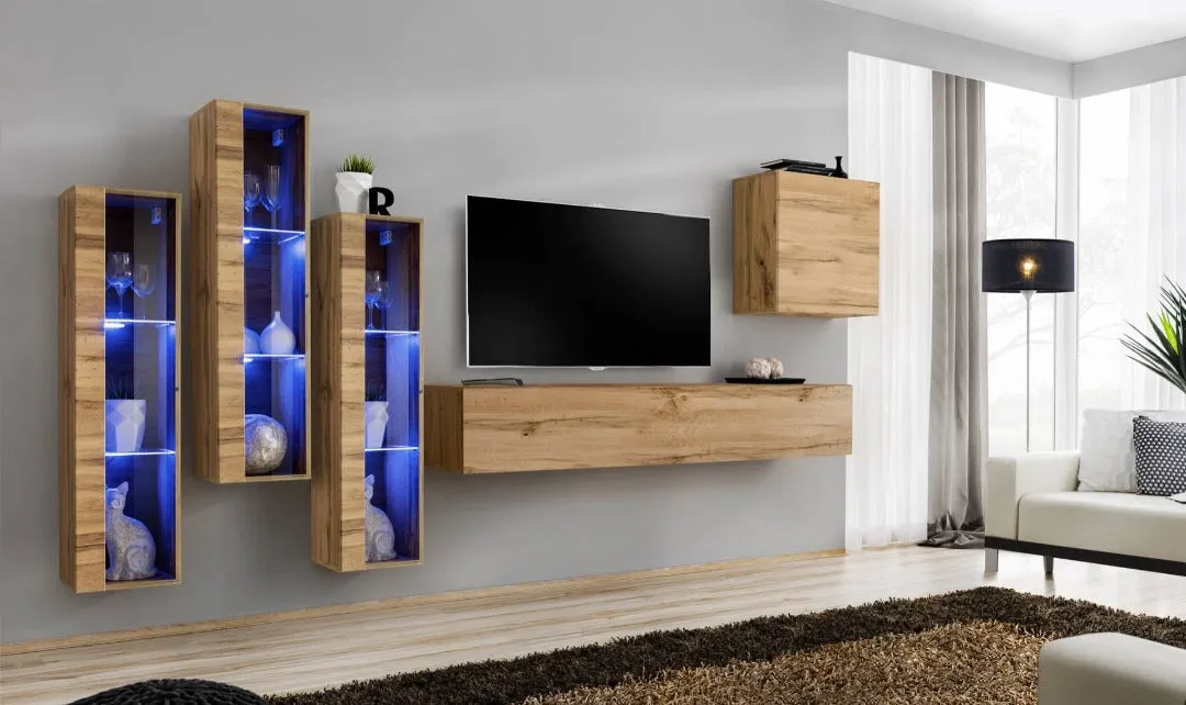 Switch XIII Entertainment Unit For TVs Up To 75"