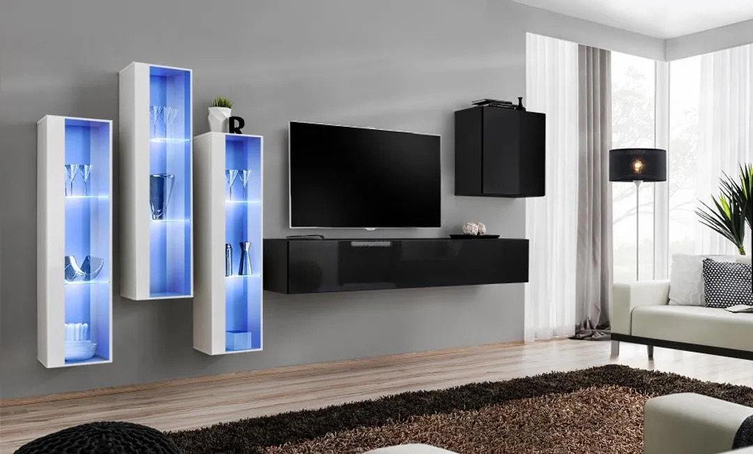 Switch XIII Entertainment Unit For TVs Up To 75"